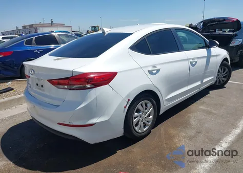 2017 Hyundai Elantra Se from USA, damaged, VIN 5NPD74LF4HH061077
